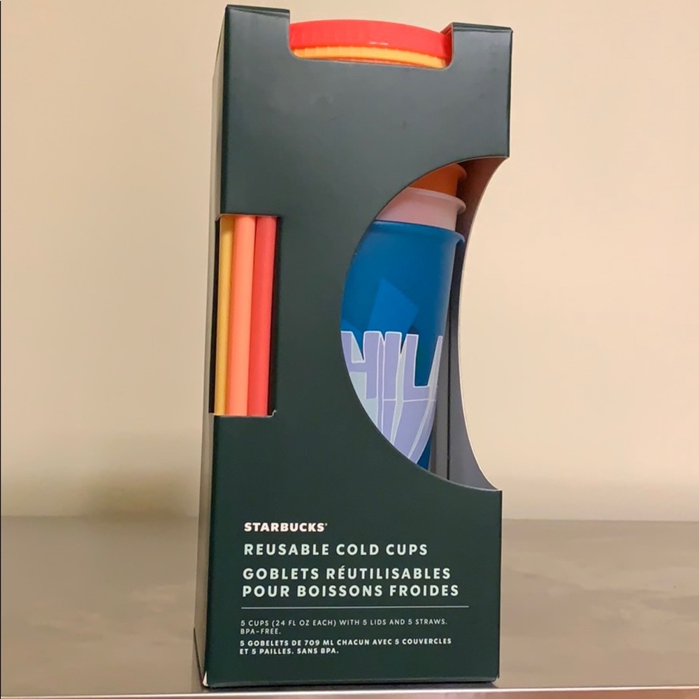 Brand new in box Starbucks reusable tumblers